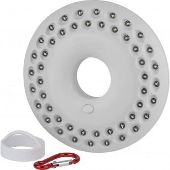 Фонарь кемпинговый светодиодный ЭРА KB-601 НЛО на батарейках с магнитом и карабином походный яркий светильник Фонарь кемпинговый светодиодный ЭРА KB-601 НЛО на батарейках с магнитом и карабином походный яркий светильник