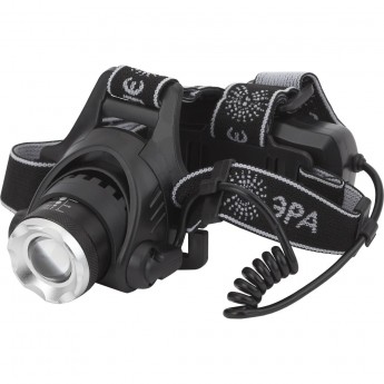 Фонарь налобный светодиодный ЭРА GA-805 аккумуляторный яркий мощный 3 режима черный Фонарь налобный светодиодный ЭРА GA-805 аккумуляторный яркий мощный 3 режима черный