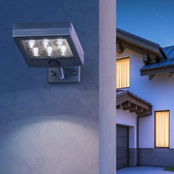 Прожектор с датчиком движения ЭРА ERAFS024-07 c выносной солнечной батареей 6LED 150LM Прожектор с датчиком движения ЭРА ERAFS024-07 c выносной солнечной батареей 6LED 150LM