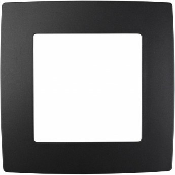 Рамка ЭРА на 1 пост антрацит Рамка ЭРА на 1 пост антрацит