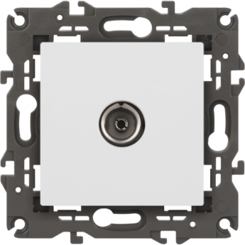 Розетка TV одиночная ЭРА ELEGANCE 14-3101-01 IP20 белый Розетка TV одиночная ЭРА ELEGANCE 14-3101-01 IP20 белый