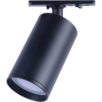 Трековый светильник однофазный ЭРА TR39-GU10 BK под лампу MR16 черный Трековый светильник однофазный ЭРА TR39-GU10 BK под лампу MR16 черный