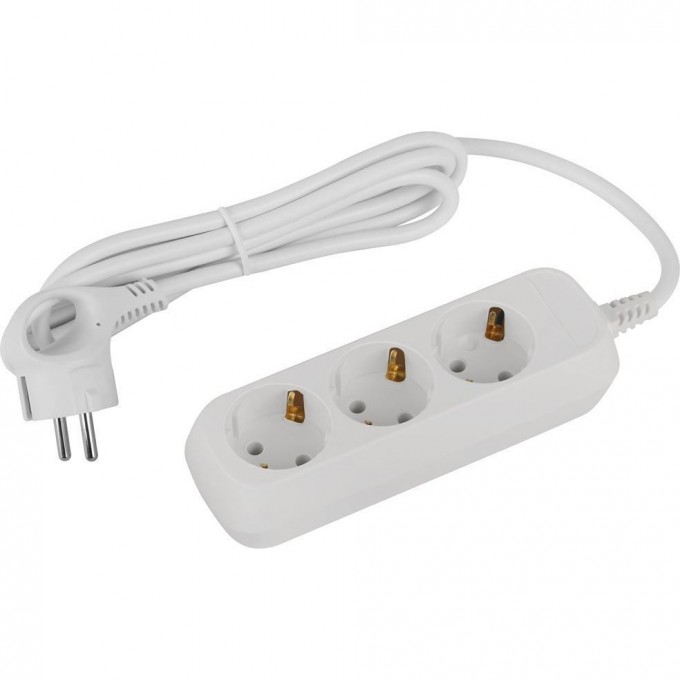 Удлинитель электрический ЭРА UDL-16-315-E Greenline 3 розетки с заземлением 1.5м ПВС 3х1кв.мм B0065038