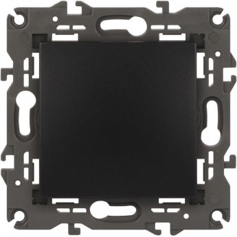 Выключатель ЭРА ELEGANCE 14-1101-05 10А IP20 250В 10AX антрацит