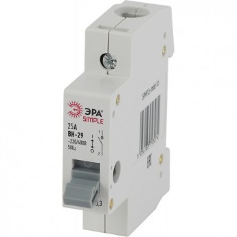 Выключатель нагрузки ЭРА SIMPLE-mod-56 1P 25А ВН-29